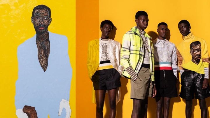 O Kim Jones συνεργάστηκε με τον Amoako Boafo για τη νέα συλλογή ...