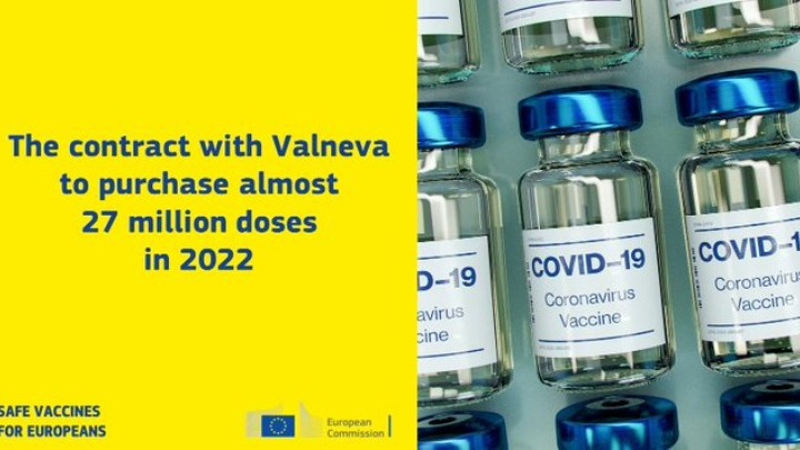 Η Κομισιόν εγκρίνει τη σύμβαση για το εμβόλιο με τη Valneva