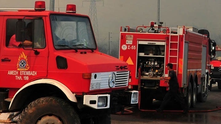 Σε επιφυλακή η πυροσβεστική και η Πολιτική Προστασία λόγω υψηλού κινδύνου πυρκαγιάς