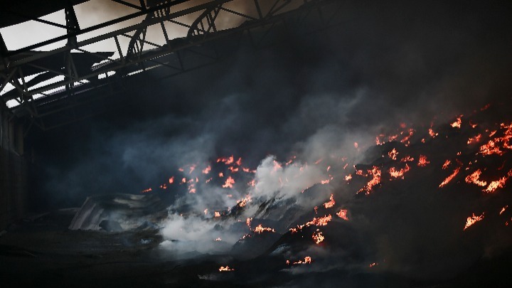 Πυρκαγιά σε στρατιωτική μονάδα, κοντά στη Μόσχα Πυρκαγιά σε στρατιωτική μονάδα, κοντά στη Μόσχα