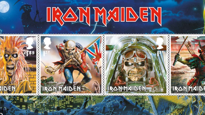Οι Iron Maiden γίνονται συλλεκτικά γραμματόσημα από τα Βρετανικά Ταχυδρομεία Οι Iron Maiden γίνονται συλλεκτικά γραμματόσημα από τα Βρετανικά Ταχυδρομεία
