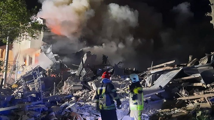 Ένας νεκρός στο Κίεβο από τις πυραυλικές επιθέσεις Ένας νεκρός στο Κίεβο από τις πυραυλικές επιθέσεις