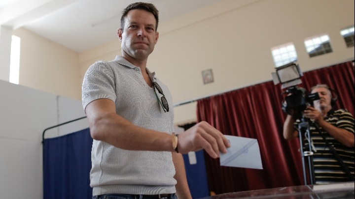 Άσκησε το εκλογικό του δικαιώμα ο Σ.Κασσελάκης