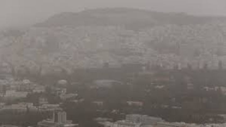 Υψηλές συγκεντρώσεις αφρικανικής σκόνης στη Νότια Ελλάδα
