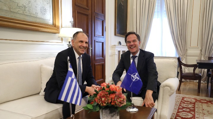 Συνάντηση ΥΠΕΞ Γ. Γεραπετρίτη με το ΓΓ του ΝΑΤΟ Συνάντηση ΥΠΕΞ Γ. Γεραπετρίτη με το ΓΓ του ΝΑΤΟ