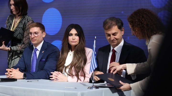 Economic cooperation agreement between Greece and the US focusing on artificial intelligence issues