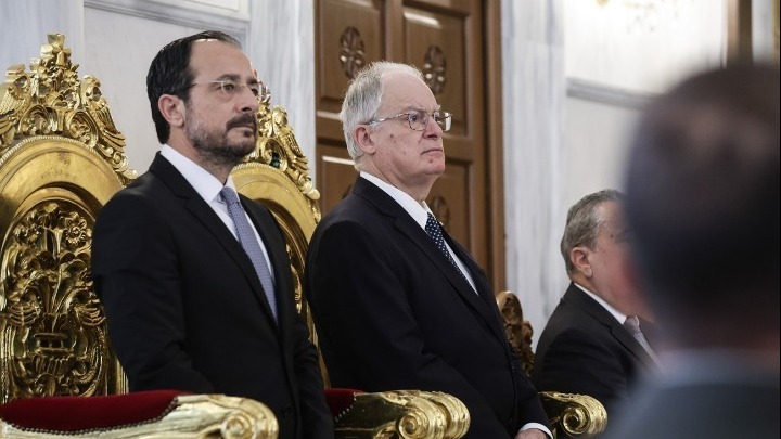 President Tassoulas in Cyprus, visits ELDYK camp, to mark Armed Forces Day